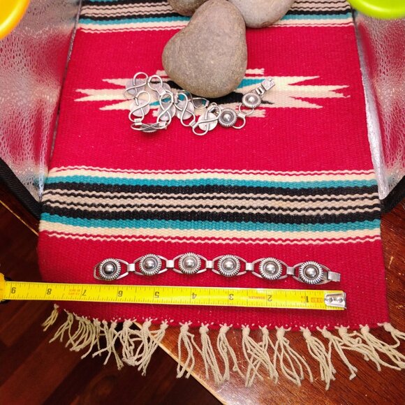 VTG Munksgaard Denmark Jewelry Set Sterling Silver Choker Bracelet Danish Modern - Picture 12 of 12